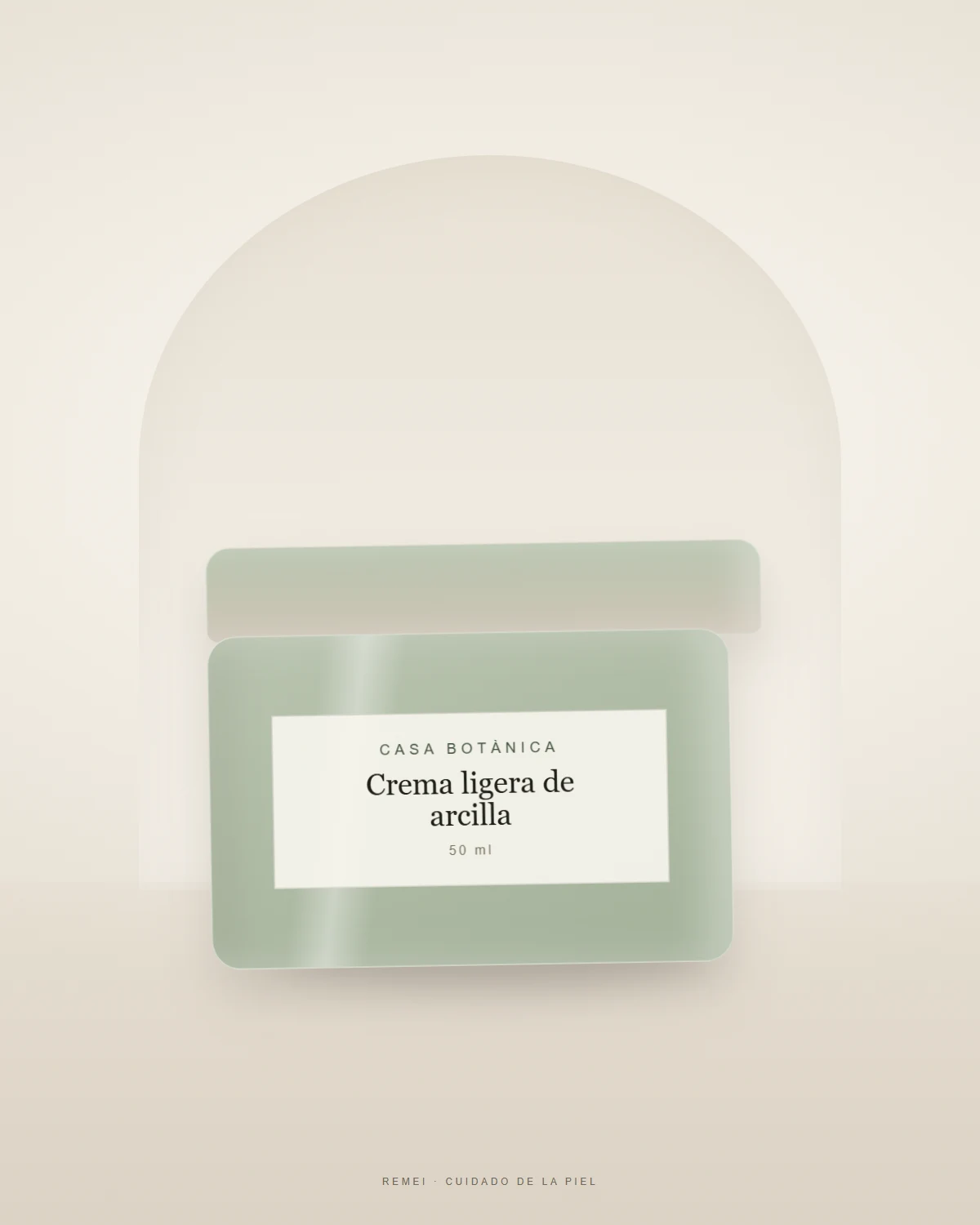 Crema ligera de arcilla de Casa Botànica en tarro de 50 ml