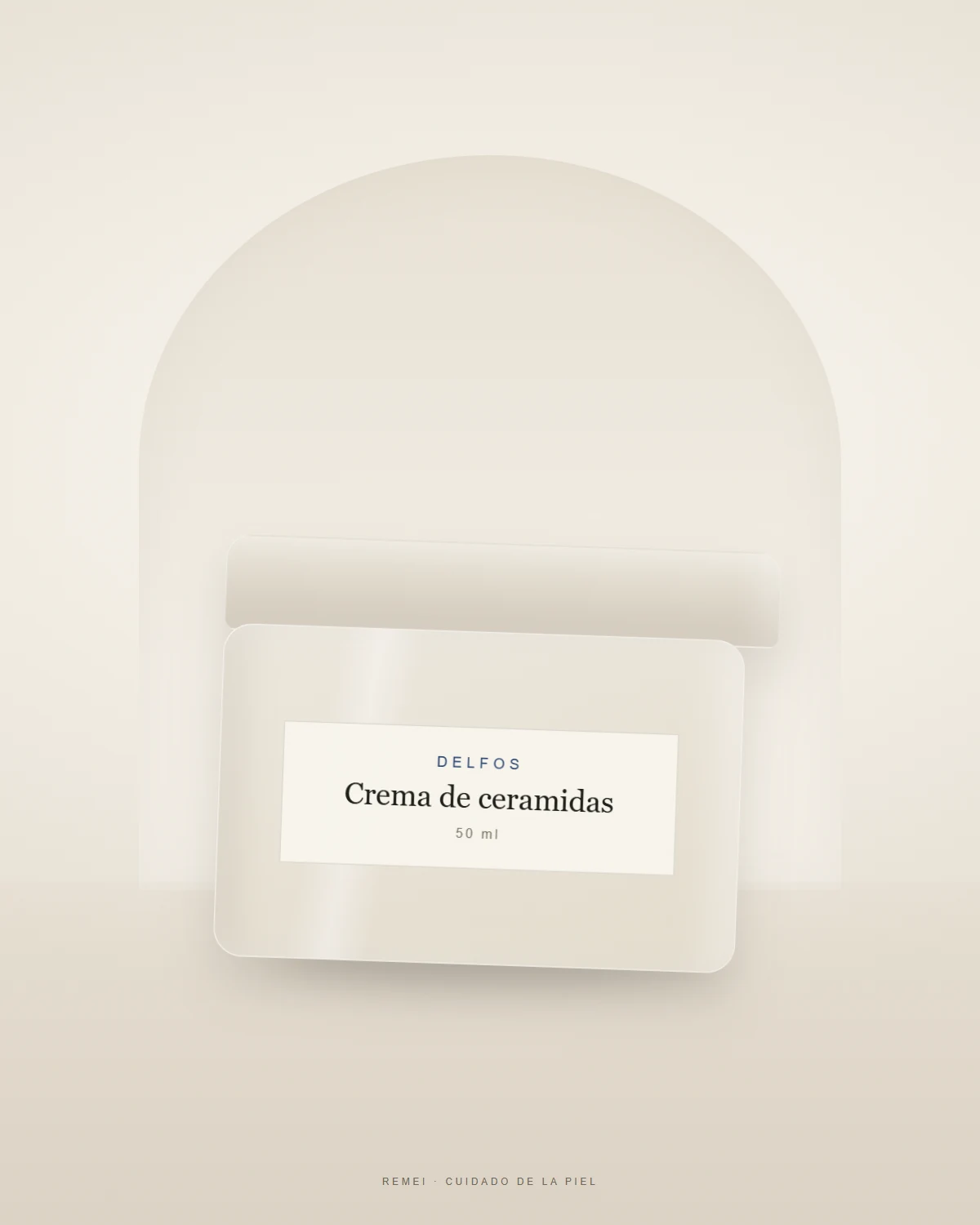 Crema de ceramidas de Delfos en tarro de 50 ml
