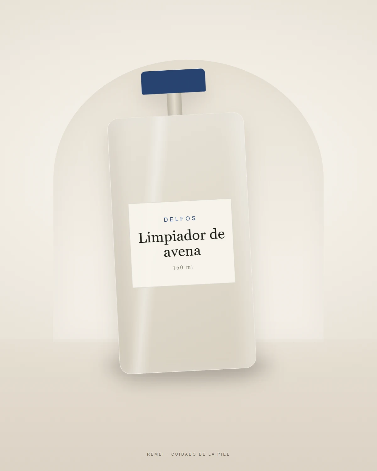 Limpiador de avena de Delfos en envase de 150 ml